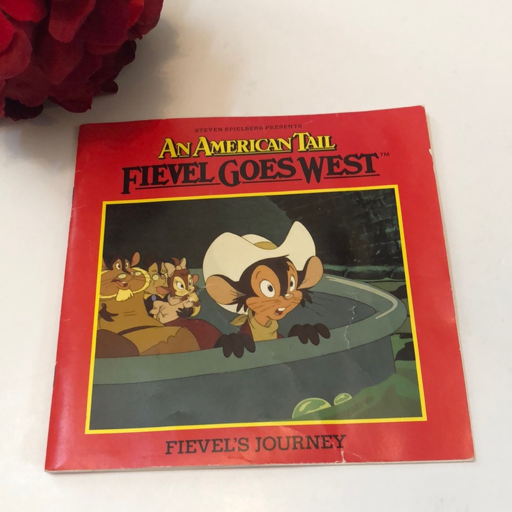 Fieval Goes West Book An American Tail FIEVAL GOES WEST Fieval JOURNEY